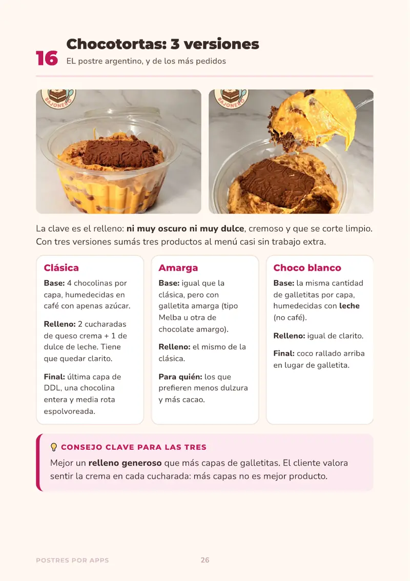 Página de las 3 chocotortas